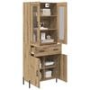 vidaXL Highboard Artisan Oak 69.5 x 34 x 180 cm Engineered Wood