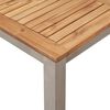 vidaXL DiningTable Brown 150 x 90 x 75 cm Solid Acacia Wood