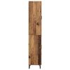 vidaXL Highboard Old Wood 69.5 x 34 x 180 cm Engineered Wood