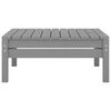 vidaXL 9 Piece Garden Lounge Set Grey Solid Pinewood
