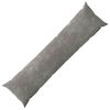 vidaXL Throw Pillow HEERLEN Dark Grey 40 x 145 cm Chenille Fabric