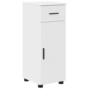 vidaXL Bathroom Cabinet White 30 x 35 x 80 cm Engineered wood & Metal