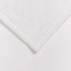 vidaXL Throw Blanket White 130 x 150 cm Fleece