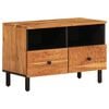 vidaXL TV Cabinet 70x33x46 cm Solid Wood Acacia