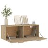 vidaXL Wall Cabinet Sonoma Oak 100x36.5x35 cm Engineered Wood