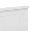 vidaXL Headboard White 200 cm Engineered wood