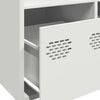 vidaXL Highboard&nbsp;White 68x39x103.5 cm Steel