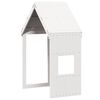 vidaXL Kids' Bed Roof White 55x99x139.5 cm Solid Wood Pine