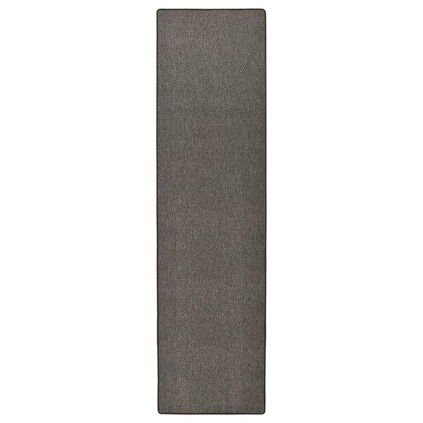 vidaXL Sisal Look Carpet Runner Anthracite 80x300 cm