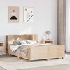 vidaXL Bed Frame without Mattress 140x190 cm Solid Wood Pine