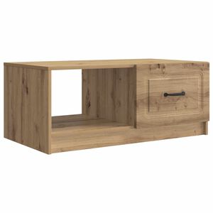 vidaXL Coffee Table Artisan Oak 90 x 50 x 37 cm Engineered Wood