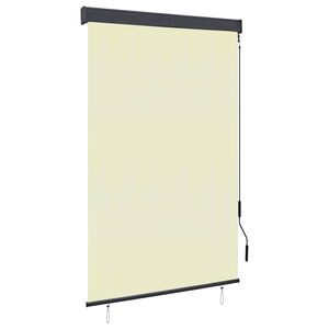 vidaXL Outdoor Roller Blind 120x250 cm Cream