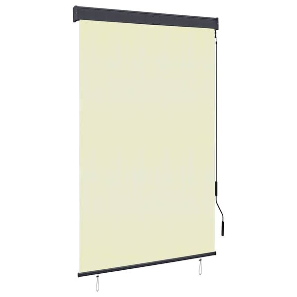 vidaXL Outdoor Roller Blind 120x250 cm Cream