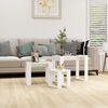 vidaXL Nesting Tables 3 pcs White Engineered Wood