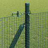 vidaXL Fence Post Green 25 x 1 m (16 x 16 mm mesh) Steel