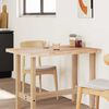 vidaXL Table Top Rectangular 80x70x4 cm Solid Wood Acacia