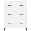 vidaXL Sideboard White 69.5x34x90 cm Engineered Wood