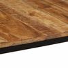 vidaXL Dining Table 160x80x75 cm Solid Wood Rough Mango