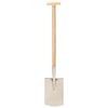 vidaXL Garden Digging Spade T Grip Stainless Steel and Ashwood