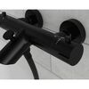 SCH&Uuml;TTE Thermostatic Bath-Shower Mixer Tap LONDON Matte Black
