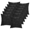vidaXL Throw Pillow 12 pcs HEERLEN Anthracite 45 x 45 cm