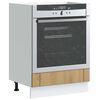 vidaXL Oven Cabinet Lucca Artisan Oak Engineered Wood