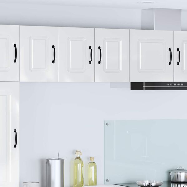 vidaXL Kitchen Cabinet Kalmar High Gloss White 30 x 31 x 40 cm