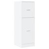 vidaXL Apothecary Cabinet White 40x41x118 cm Engineered Wood