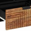 vidaXL TV Units Solid Acacia Wood 100 x 33.5 x 46 cm Engineered wood