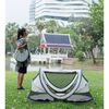 DERYAN Pop-up Travel Cot Peuter Luxe with Mosquito Net Cream