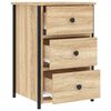 vidaXL Bedside Cabinets 2 pcs Sonoma Oak 40x36x60 cm Engineered Wood