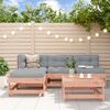vidaXL 5 Piece Garden Lounge Set Solid Wood Douglas