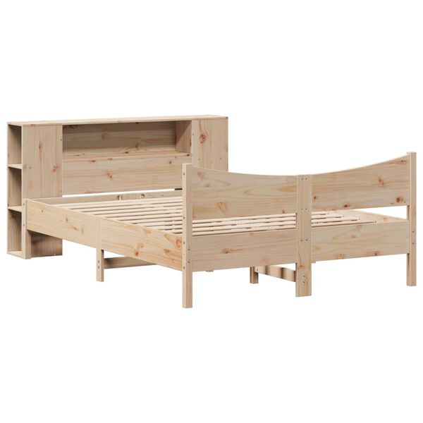 vidaXL Bed Frame without Mattress 120x200 cm Solid Wood Pine