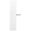 vidaXL Office Cabinet White 90x40x180 cm Steel