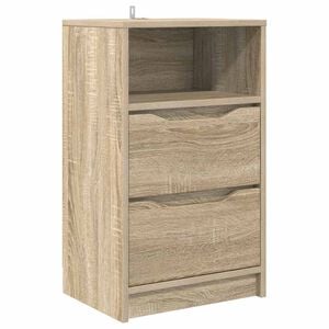 vidaXL Bedside Table Sonoma Oak 40 x 30 x 467 cm Engineered Wood