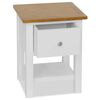 vidaXL Nightstands 2 pcs 36x30x47 cm Solid Oak Wood