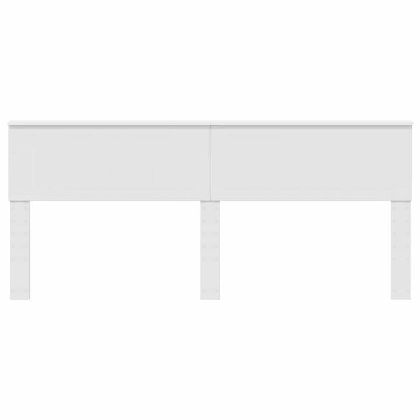 vidaXL Headboard White 200 cm Engineered wood