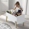 Vipack Kids Toy Box Kiddy Wood White