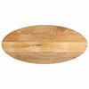 vidaXL Table Top 100x40x2.5 cm Oval Solid Wood Mango