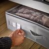 Leifheit Underbed Storage Box Small Grey 64x45x15 cm 80014