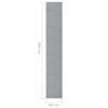 vidaXL Runner Rug BCF Grey 60x400 cm