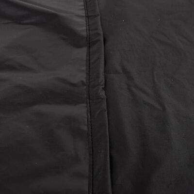 vidaXL Firewood Rack Cover Black 122x61x106 cm 420D Oxford