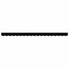vidaXL Awning Valance Black 380 x 20 cm Canvas