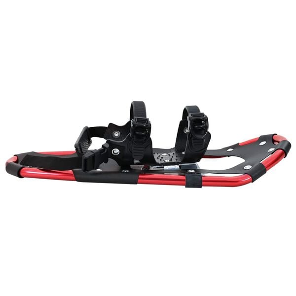 vidaXL 3 in 1 Snowshoes Red and Black 21 inches Aluminum and HDPE