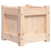 vidaXL Garden Planters 2 pcs Solid Wood Pine