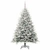vidaXL Artificial Pre-lit Christmas Tree with Ball Set Green 150 cm
