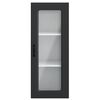 vidaXL Kitchen Cabinet Kalmar Black 40 x 31 x 100 cm Engineered Wood