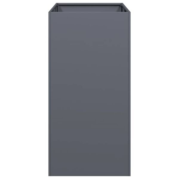 vidaXL Planter Anthracite 40x80x80 cm Steel
