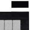 vidaXL Insect Door Curtains 2 pcs with Magnet Blocks Black 200x80 cm