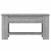 vidaXL Coffee Table Grey Sonoma 101x49x52 cm Engineered Wood